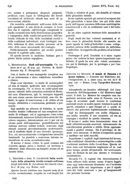 Il policlinico. Sezione pratica periodico di medicina, chirurgia e igiene