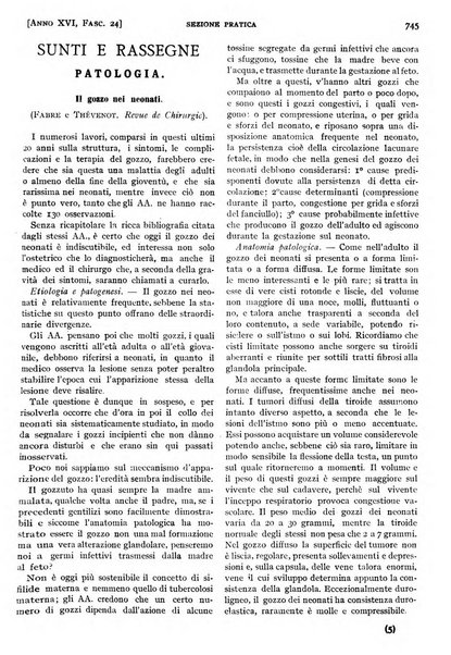 Il policlinico. Sezione pratica periodico di medicina, chirurgia e igiene