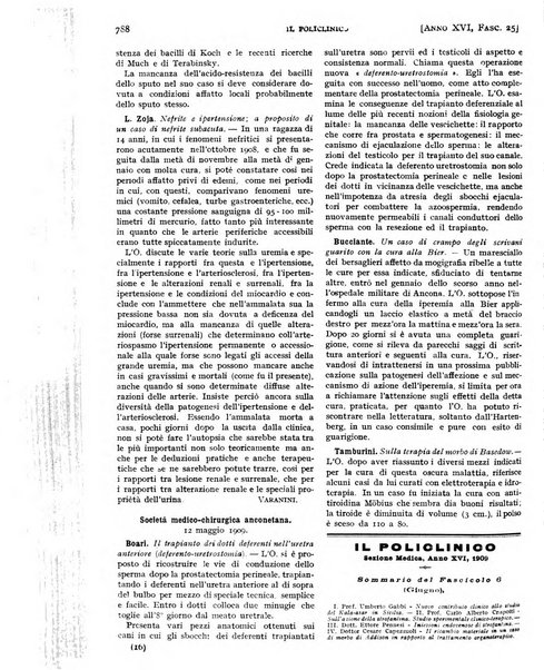 Il policlinico. Sezione pratica periodico di medicina, chirurgia e igiene