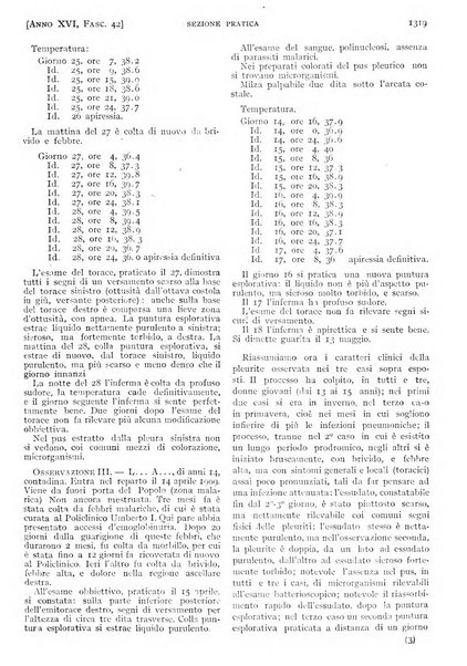 Il policlinico. Sezione pratica periodico di medicina, chirurgia e igiene