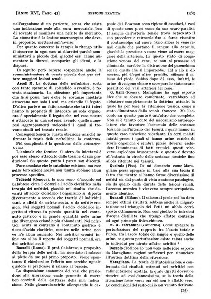 Il policlinico. Sezione pratica periodico di medicina, chirurgia e igiene