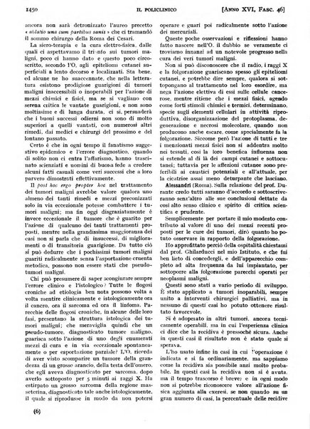 Il policlinico. Sezione pratica periodico di medicina, chirurgia e igiene