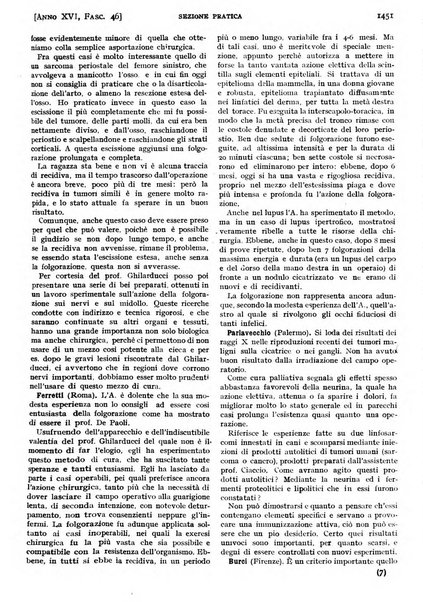 Il policlinico. Sezione pratica periodico di medicina, chirurgia e igiene