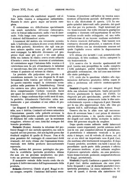 Il policlinico. Sezione pratica periodico di medicina, chirurgia e igiene