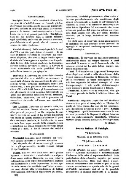 Il policlinico. Sezione pratica periodico di medicina, chirurgia e igiene