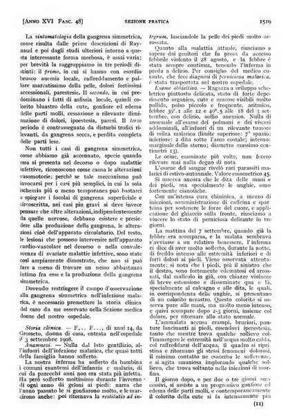 Il policlinico. Sezione pratica periodico di medicina, chirurgia e igiene