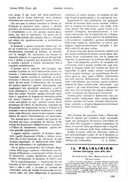 Il policlinico. Sezione pratica periodico di medicina, chirurgia e igiene