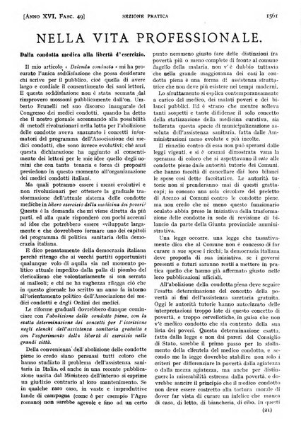 Il policlinico. Sezione pratica periodico di medicina, chirurgia e igiene