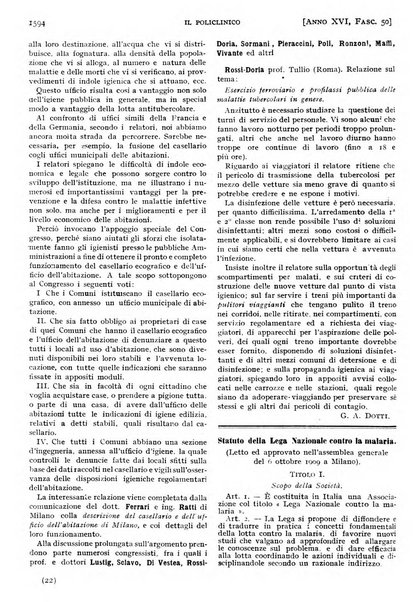 Il policlinico. Sezione pratica periodico di medicina, chirurgia e igiene