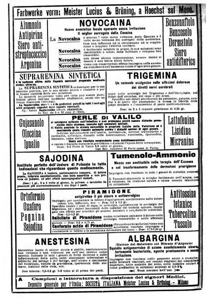 Il policlinico. Sezione pratica periodico di medicina, chirurgia e igiene