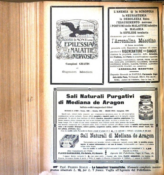 Il policlinico. Sezione pratica periodico di medicina, chirurgia e igiene