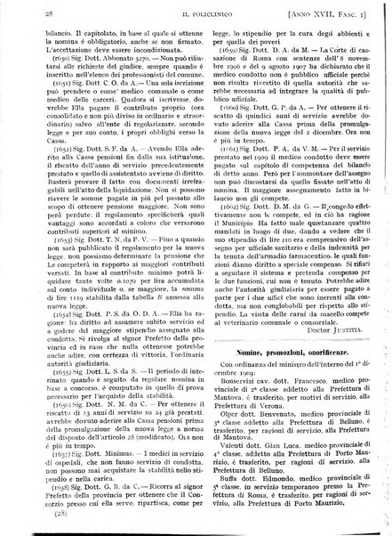 Il policlinico. Sezione pratica periodico di medicina, chirurgia e igiene