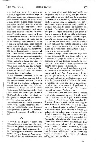 Il policlinico. Sezione pratica periodico di medicina, chirurgia e igiene