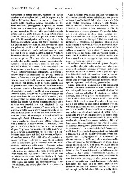 Il policlinico. Sezione pratica periodico di medicina, chirurgia e igiene