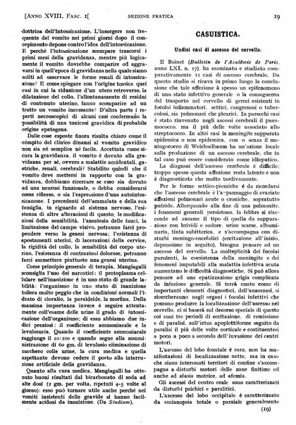 Il policlinico. Sezione pratica periodico di medicina, chirurgia e igiene