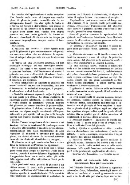 Il policlinico. Sezione pratica periodico di medicina, chirurgia e igiene