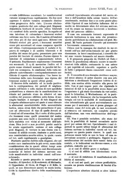 Il policlinico. Sezione pratica periodico di medicina, chirurgia e igiene