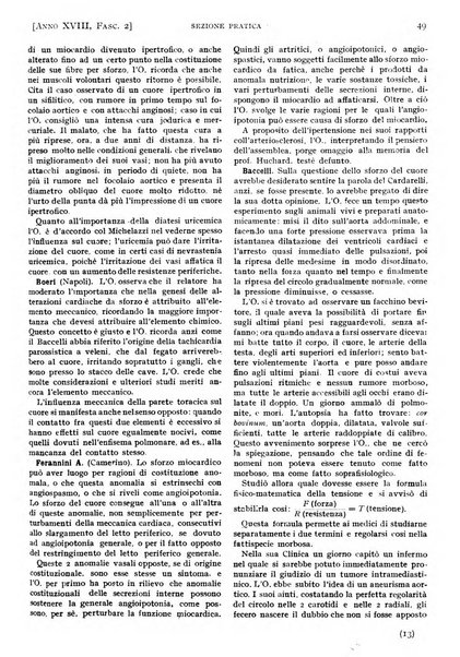 Il policlinico. Sezione pratica periodico di medicina, chirurgia e igiene