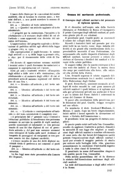 Il policlinico. Sezione pratica periodico di medicina, chirurgia e igiene