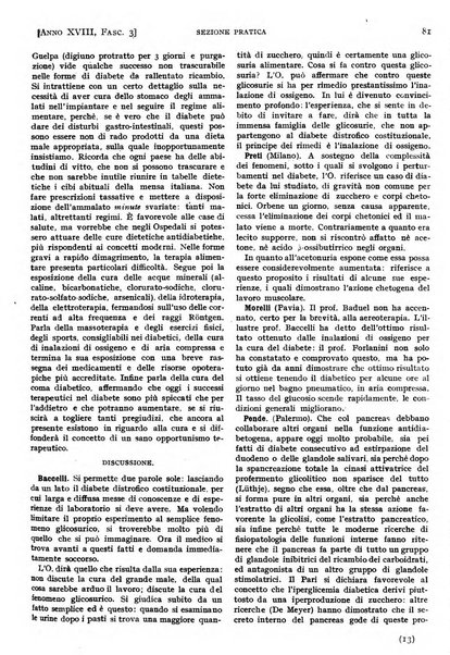 Il policlinico. Sezione pratica periodico di medicina, chirurgia e igiene