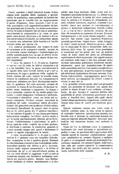 Il policlinico. Sezione pratica periodico di medicina, chirurgia e igiene