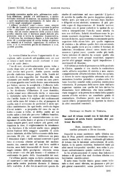 Il policlinico. Sezione pratica periodico di medicina, chirurgia e igiene