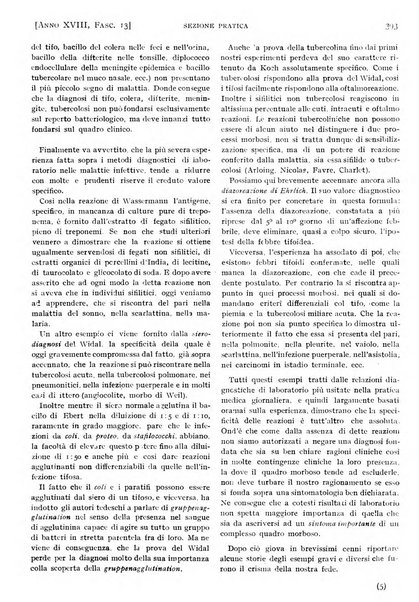 Il policlinico. Sezione pratica periodico di medicina, chirurgia e igiene