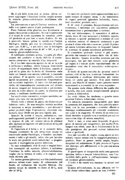 Il policlinico. Sezione pratica periodico di medicina, chirurgia e igiene