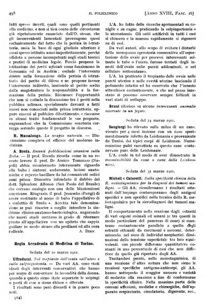 Il policlinico. Sezione pratica periodico di medicina, chirurgia e igiene