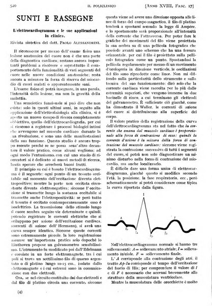 Il policlinico. Sezione pratica periodico di medicina, chirurgia e igiene