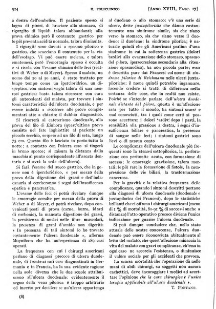 Il policlinico. Sezione pratica periodico di medicina, chirurgia e igiene