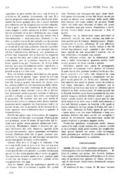 Il policlinico. Sezione pratica periodico di medicina, chirurgia e igiene