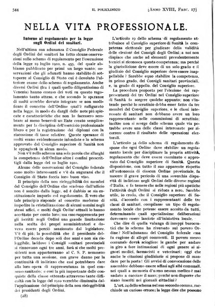 Il policlinico. Sezione pratica periodico di medicina, chirurgia e igiene