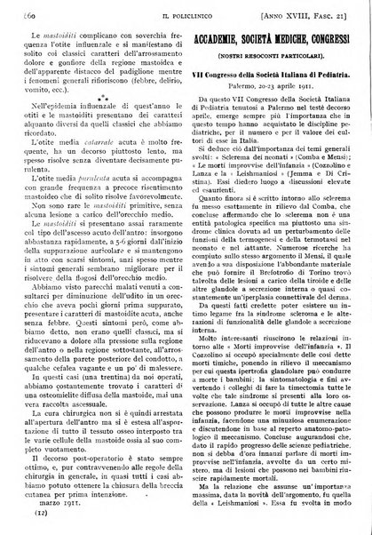 Il policlinico. Sezione pratica periodico di medicina, chirurgia e igiene