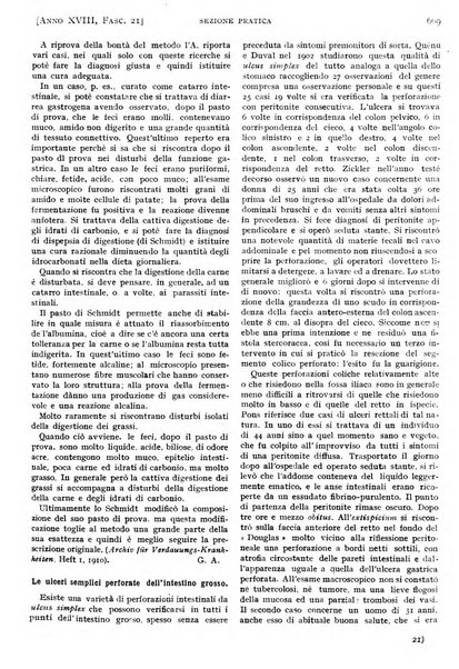 Il policlinico. Sezione pratica periodico di medicina, chirurgia e igiene