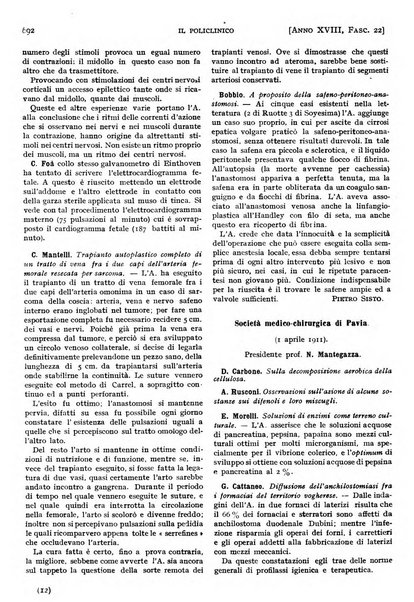 Il policlinico. Sezione pratica periodico di medicina, chirurgia e igiene