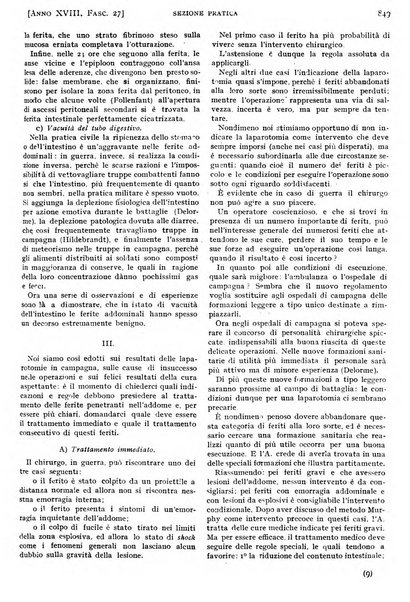 Il policlinico. Sezione pratica periodico di medicina, chirurgia e igiene