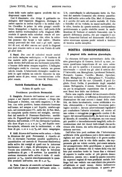 Il policlinico. Sezione pratica periodico di medicina, chirurgia e igiene