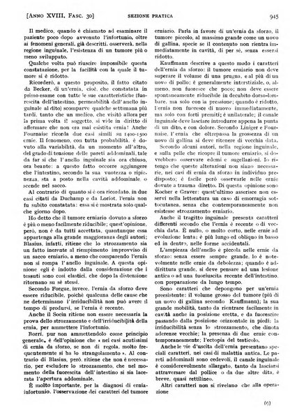 Il policlinico. Sezione pratica periodico di medicina, chirurgia e igiene