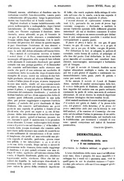 Il policlinico. Sezione pratica periodico di medicina, chirurgia e igiene