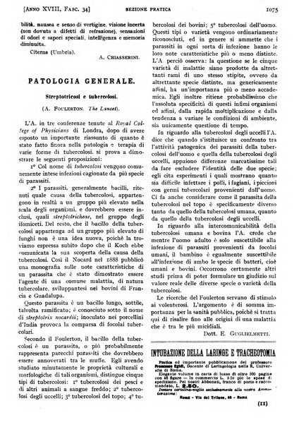 Il policlinico. Sezione pratica periodico di medicina, chirurgia e igiene