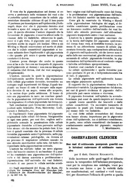 Il policlinico. Sezione pratica periodico di medicina, chirurgia e igiene