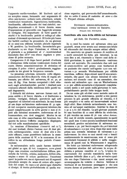 Il policlinico. Sezione pratica periodico di medicina, chirurgia e igiene