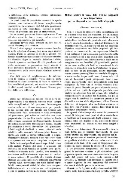 Il policlinico. Sezione pratica periodico di medicina, chirurgia e igiene