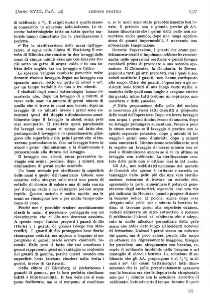 Il policlinico. Sezione pratica periodico di medicina, chirurgia e igiene