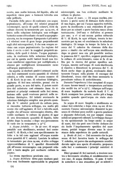 Il policlinico. Sezione pratica periodico di medicina, chirurgia e igiene