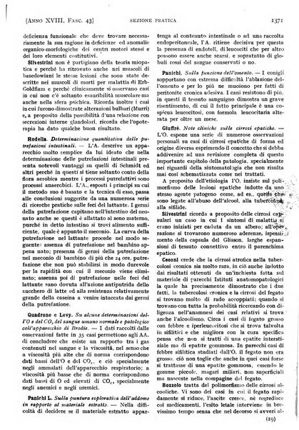 Il policlinico. Sezione pratica periodico di medicina, chirurgia e igiene