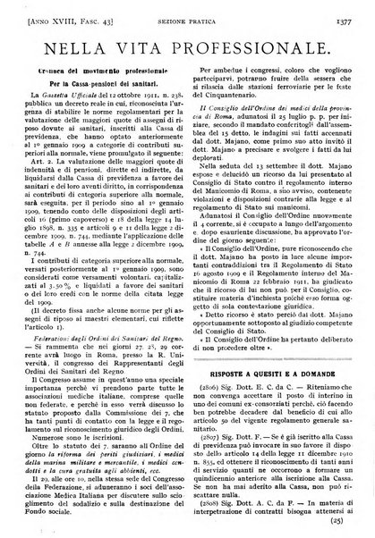 Il policlinico. Sezione pratica periodico di medicina, chirurgia e igiene