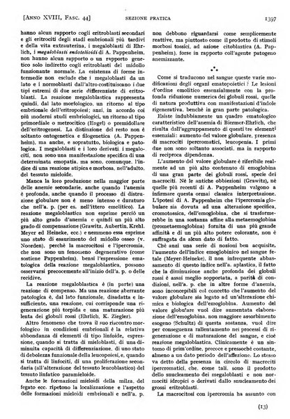 Il policlinico. Sezione pratica periodico di medicina, chirurgia e igiene