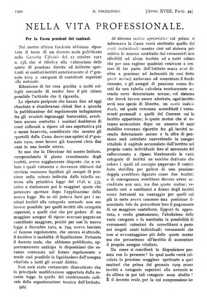 Il policlinico. Sezione pratica periodico di medicina, chirurgia e igiene